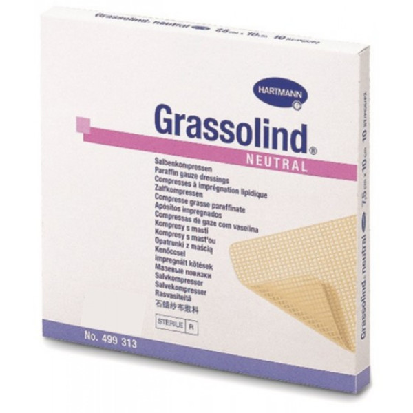 Grassolind Cpssa Pda 10x10 Cm X 10 compressa