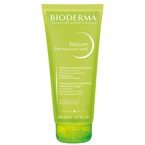 Sebium Bioderma Gel Moussant Actif200Ml