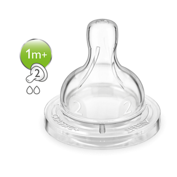 Philips Avent Tet Silic Fluxo Lento X 2