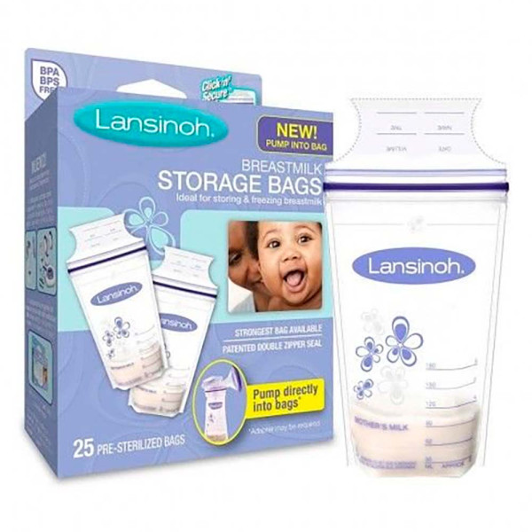 Lansinoh Sacos Leite Materno X 25