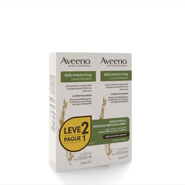 Aveeno Daily Moisturising Creme Hidratante X 2 100ml