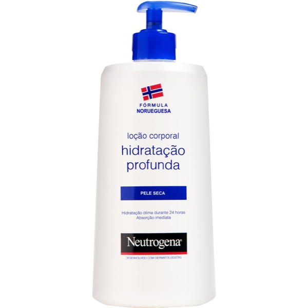 Neutrogena Fórmula Norueguesa Corpo Loção Hidratação Profunda Pele Seca 400 Ml