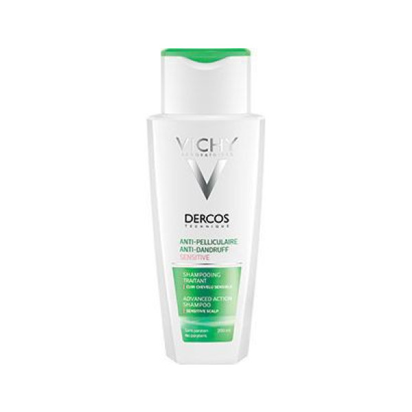 VICHY Dercos Champô De Tratamento Anticaspa Para Cabelo Sensível 200ml