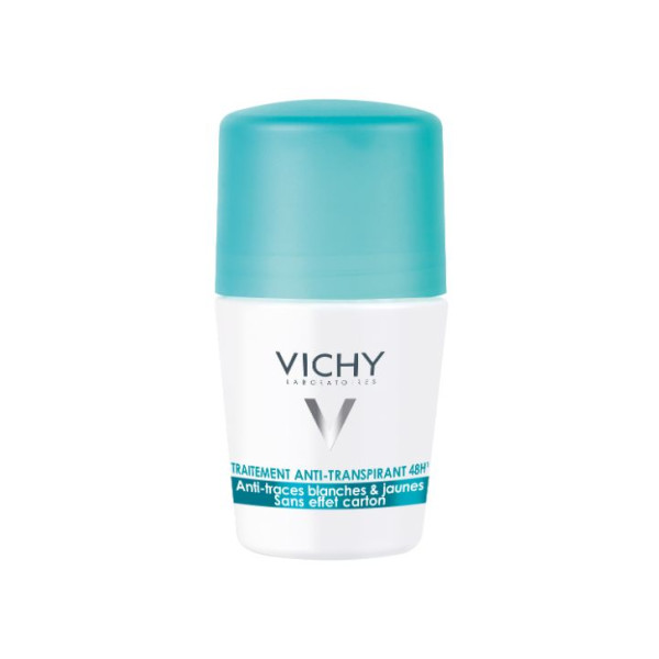 VICHY Desodorizante Cuidado Antitranspirante 48h Antimanchas Brancas & Amarelas 50ml