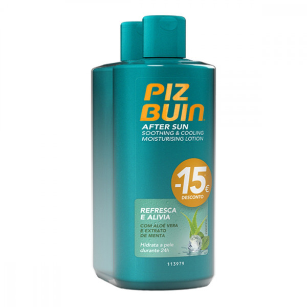 PIZ BUIN AFTER SUN LOÇÃO SUAVIZANTE E REFRESCANTE 2x200 ml