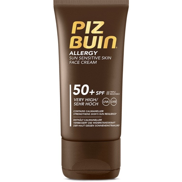 PIZ BUIN ALLERGY <mark>F</mark>PS50+ CREME <mark>F</mark>ACIAL PELE SENSÍVEL AO SOL 50 ml