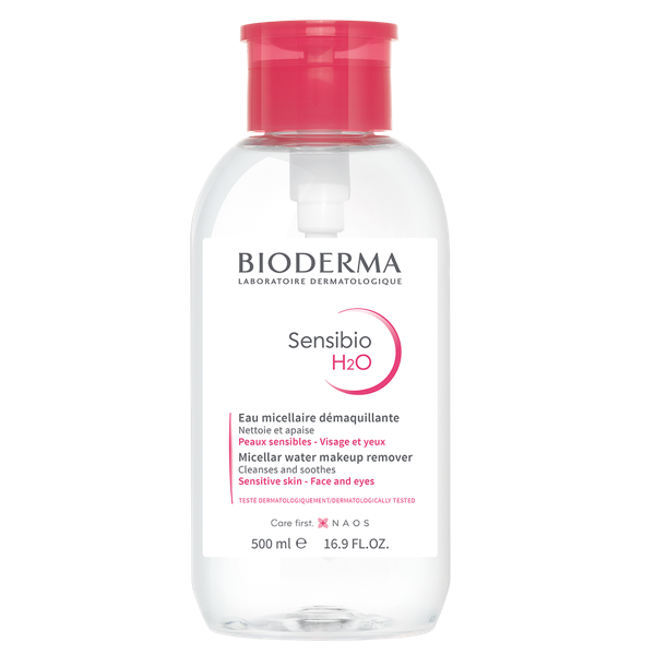 Sensibio Bioderma Solução Micelar H2o Pump Reverse 500ml