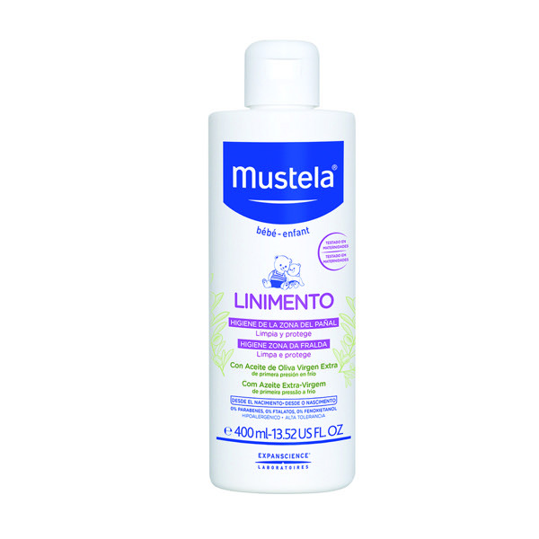 MUSTELA Linimento Higiene Zona da <mark>F</mark>ralda 400ml