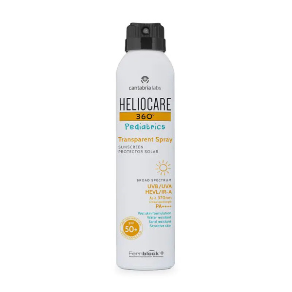 Heliocare 360 Ped Spray Transparente Spf50+ 200ml