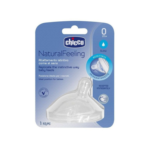 Chicco Tetina Stepup New1 0m+ <mark>F</mark>luxo Normal