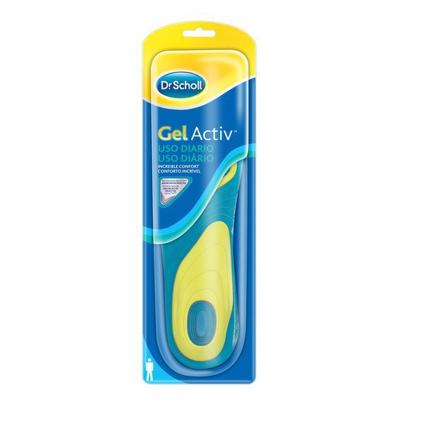 Scholl Gelactiv Palmilh Uso Diar Homem X2