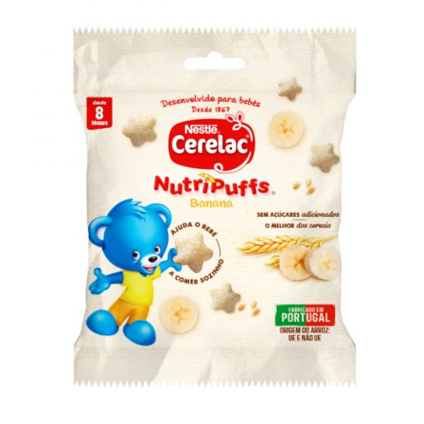 Cerelac Nutripuff Snack Banana 7G 8M+