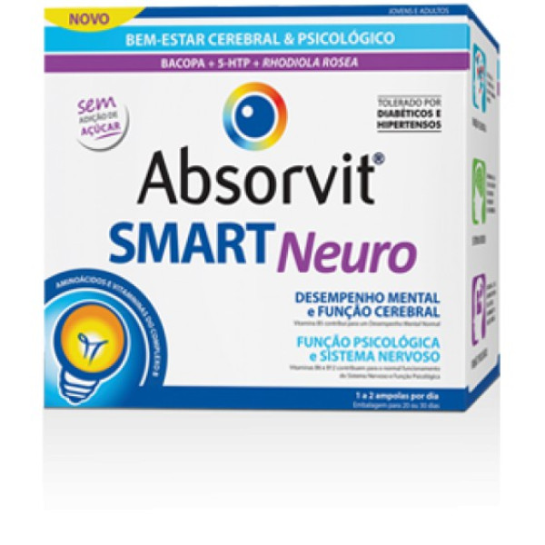 Absorvit Smart Neuro Amp 10ml X 30 amp beb