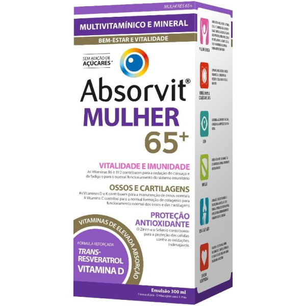 Absorvit Mulher 65+ Emul 300Ml