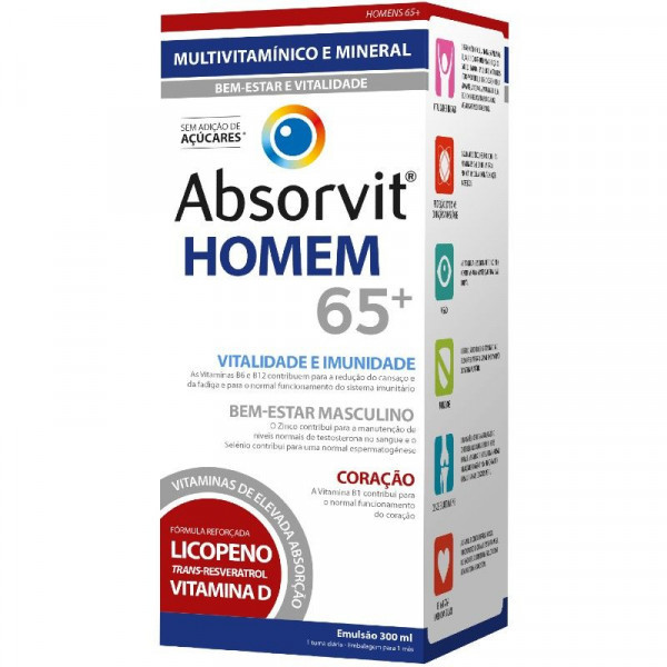 Absorvit Homem 65+ Emul 300Ml