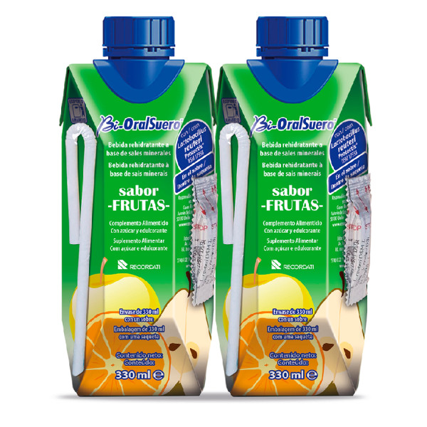 Bi Oralsuero Frutas Solução Oral 330ml X 2
