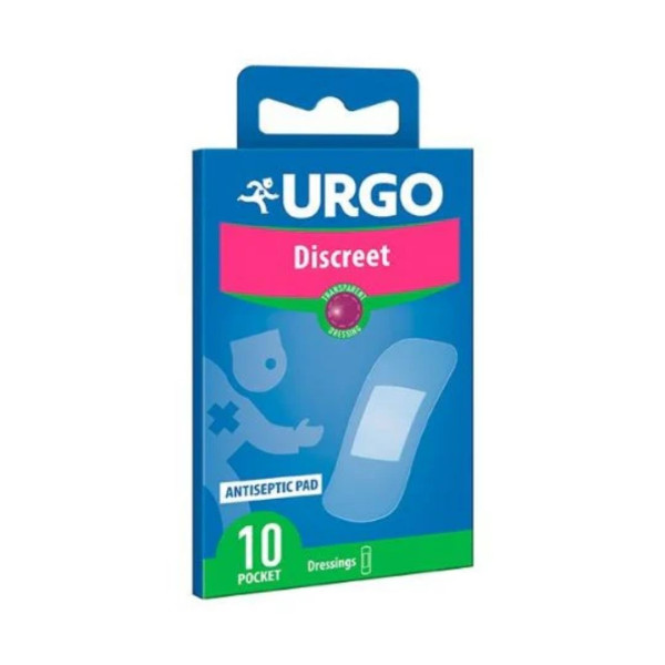 Urgo Discreet Penso 19X72mm X 10 - transparentes