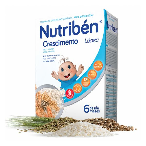 Nutriben <mark>F</mark>arinhas Crescimento Lact 250G