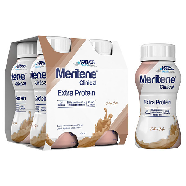 Meritene Clinical Extra Prot Café 200ml x 4 unid.