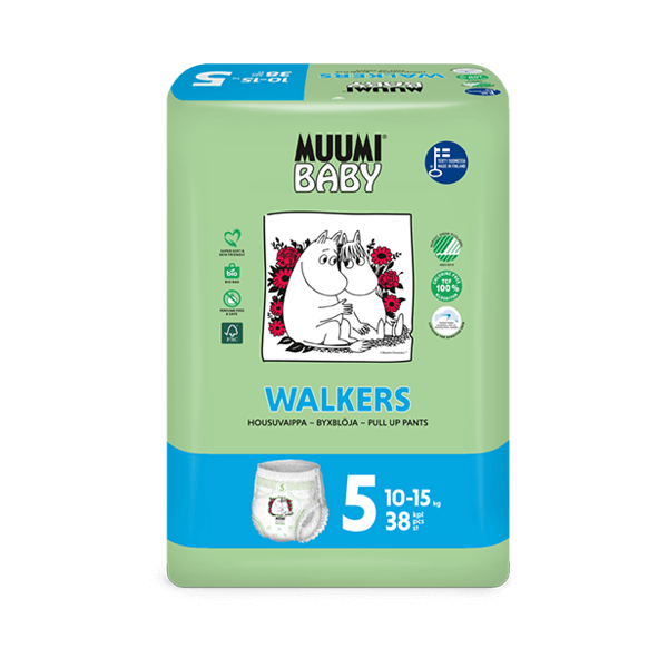 Muumi Baby Fralda Cueca T5 10-15Kg x38