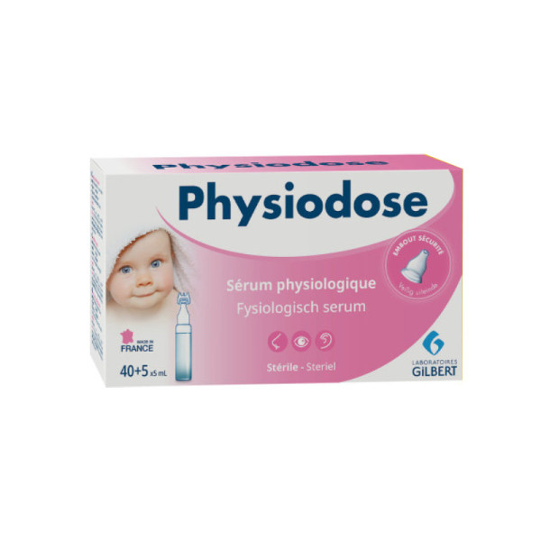 Physiodose Soro Fisiológico Infantil 5ml X 40 Unidoses