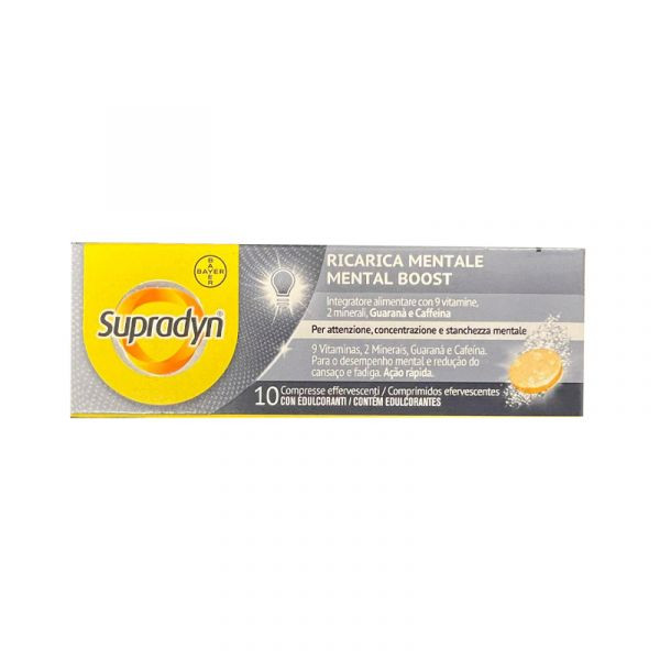 Supradyn Mental Boost Comp Eferv X10