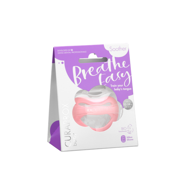 Curaprox Baby Chup Silic Rosa T2