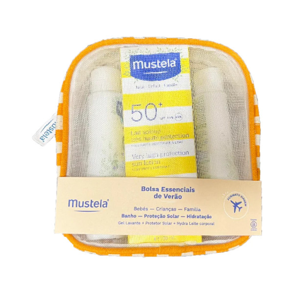 Mustela Solar Kit Essenciais Viagem Amarelo