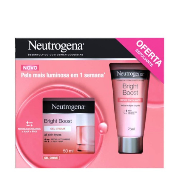 Neutrogena Bright Boost Gel Cr+Of Esfol