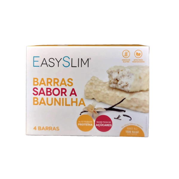 Easyslim Barra Baunilha 44G X4