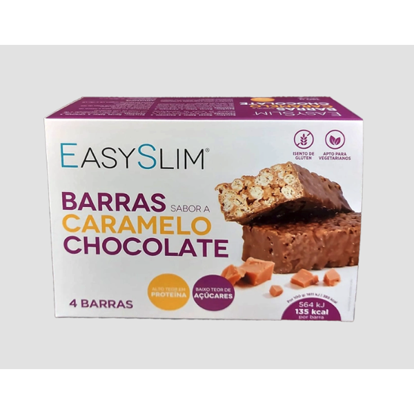Easyslim Barra Caramel/Chocolate 35G X4