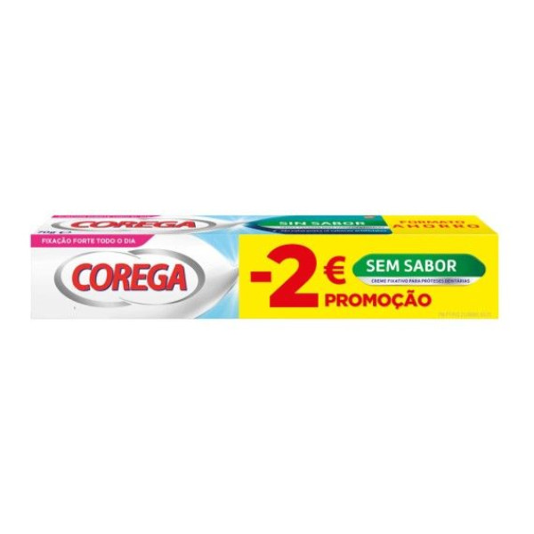 Corega Creme Fixativo Próteses Dentárias S/Sabor 40g -2€