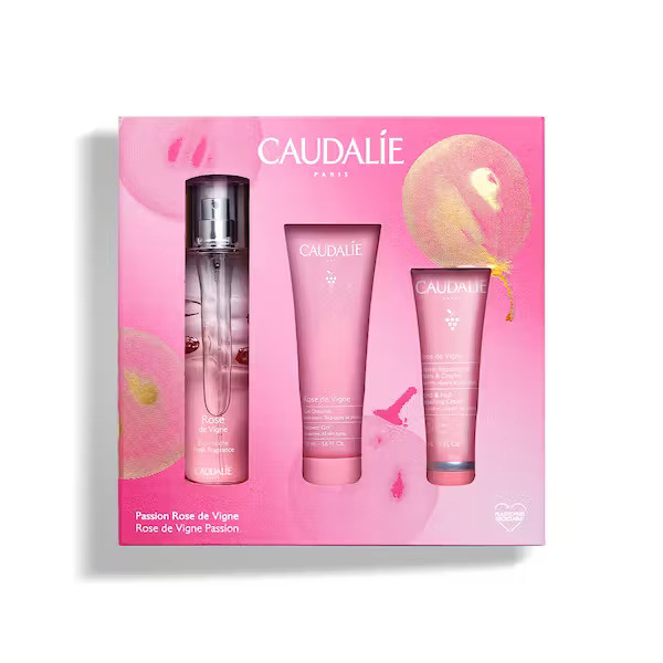 Caudalie Rose De Vigne Passion Set