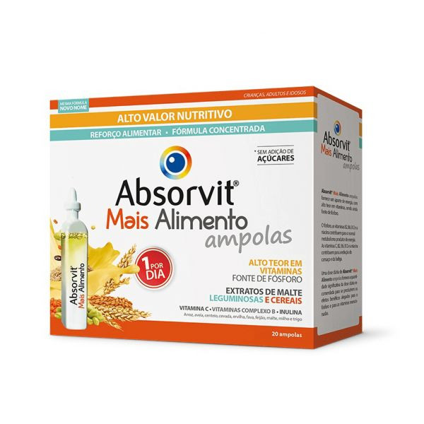 Absorvit Mais Alimento Sol Amp X20