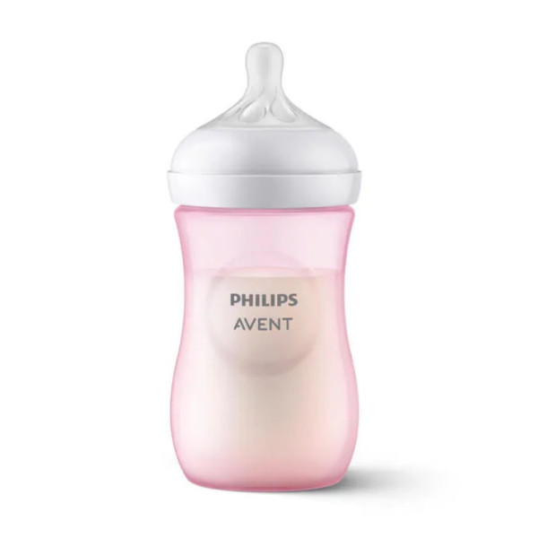 Philips Avent Biberão Natural Response 260ml Rosa