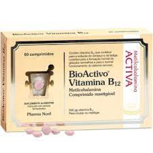 BioActivo Vitamina B12 Comp X60