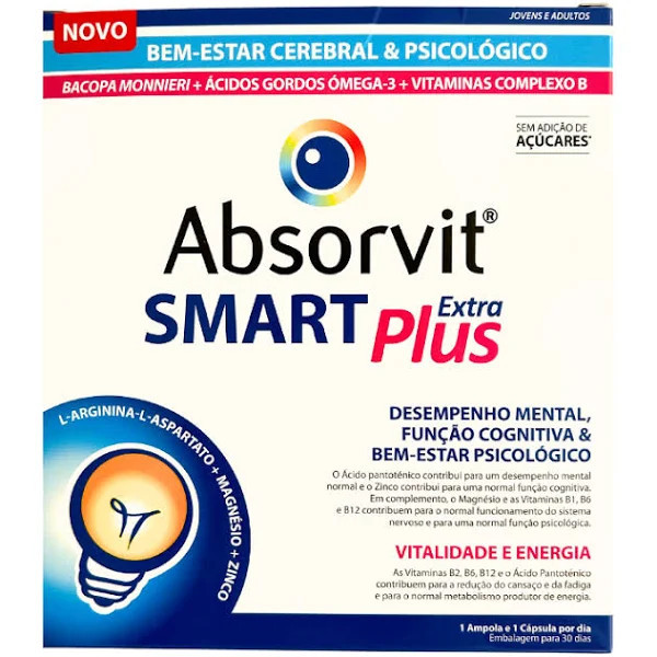 Absorvit Smart Ext Plus Caps 30+Amp 30
