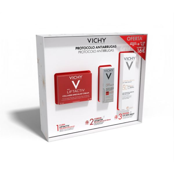 Vichy Liftactiv Creme Colagenio Coffret Natal 2023