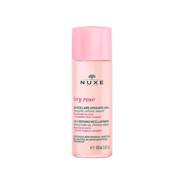 Nuxe Very Rose Água Micelar Apaziguante 3 em 1 100Ml