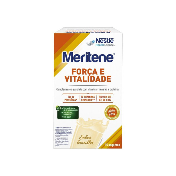 Meritene Baunilha X 15 Carteiras Pó