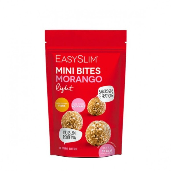 Easyslim Mini Bites Morango Light X8