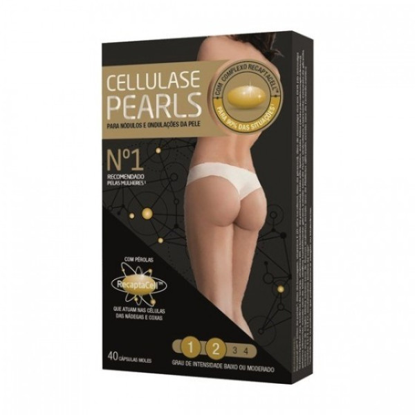 Cellulase Gold Pearls 40 Cápsulas