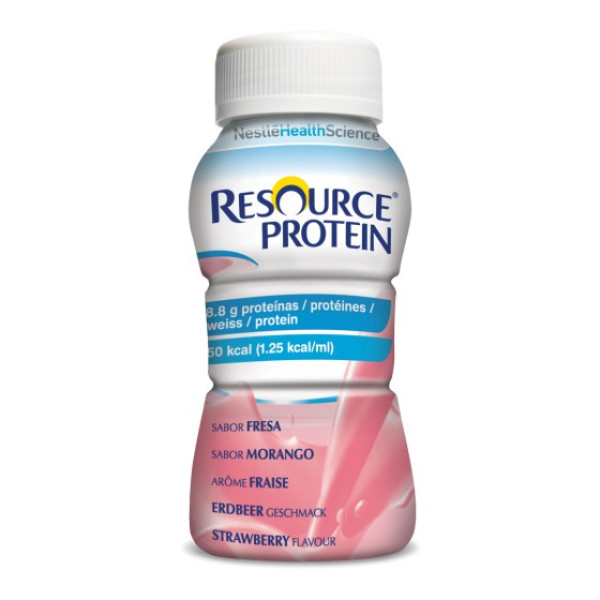 Resource Protein Sol Or Morango 200 Ml X4 emul oral frasco