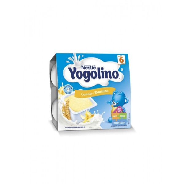 Nestle Yogolino Cereais e Baunilha 4 X100g