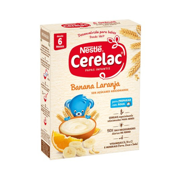 Cerelac Farinh La Banana Laranja 250 G