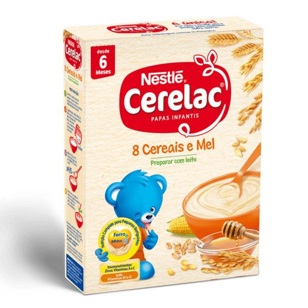 Cerelac Farinha 8 Cereais Mel 250 G