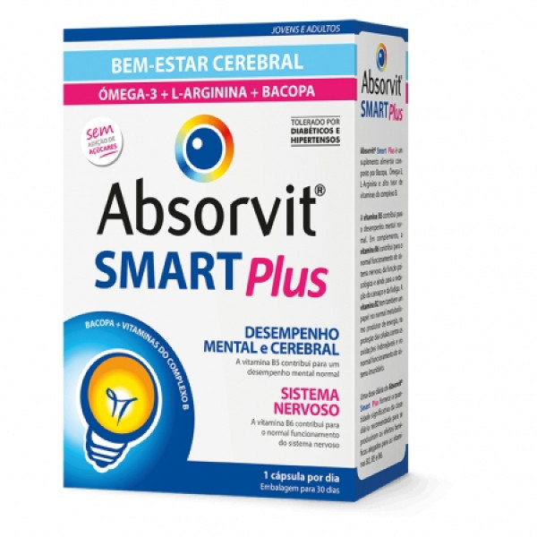 Absorvit Smart Pl Caps X 30 cáps(s)