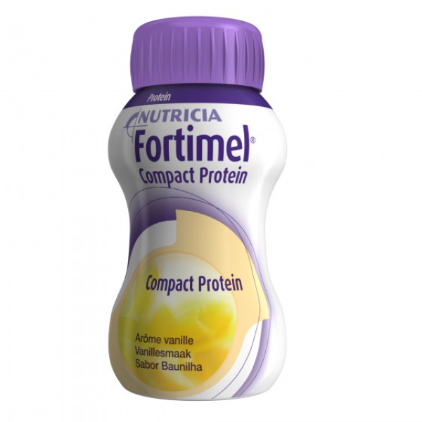 Fortimel Compact Protein Baunilha 125ml X4