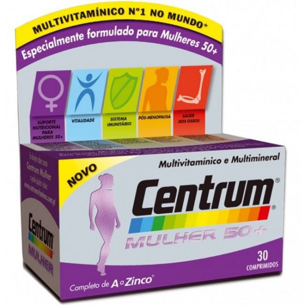 Centrum Mulher50+ Comp X 30 comps