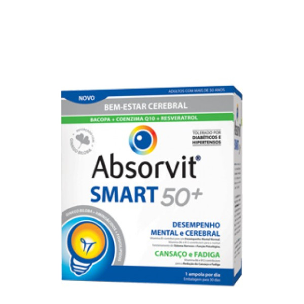 Absorvit Smart50+ Amp 10 Ml X 30 amp beb